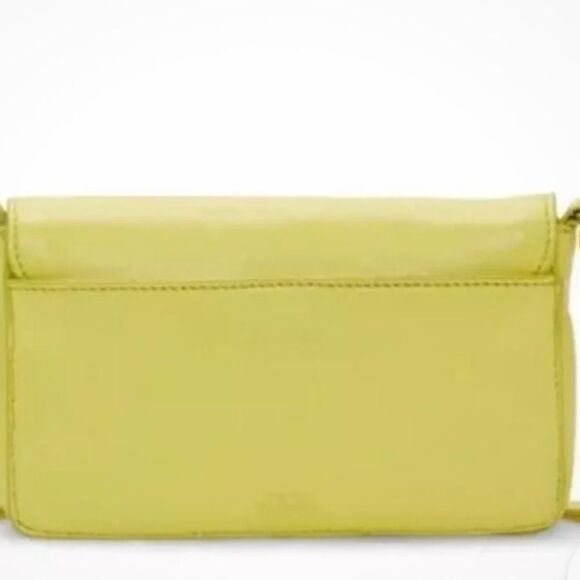 Vince Camuto Leather Crossbody Handbag Women's Lefto Celery Juice  NWT - Picture 5 of 5